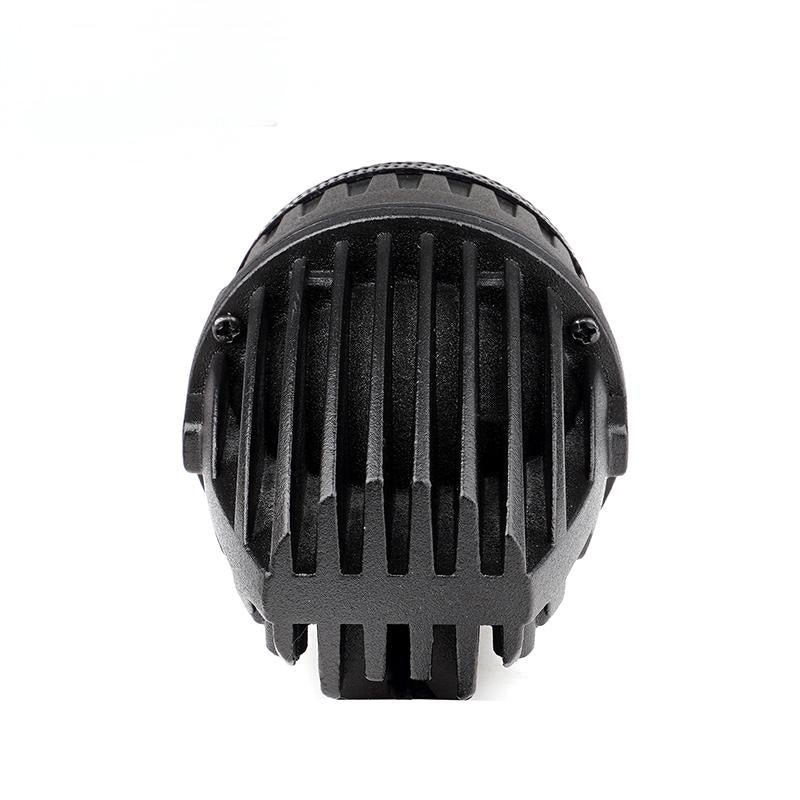 AES 2inch Q2M fog light projector rear heatsink fins view