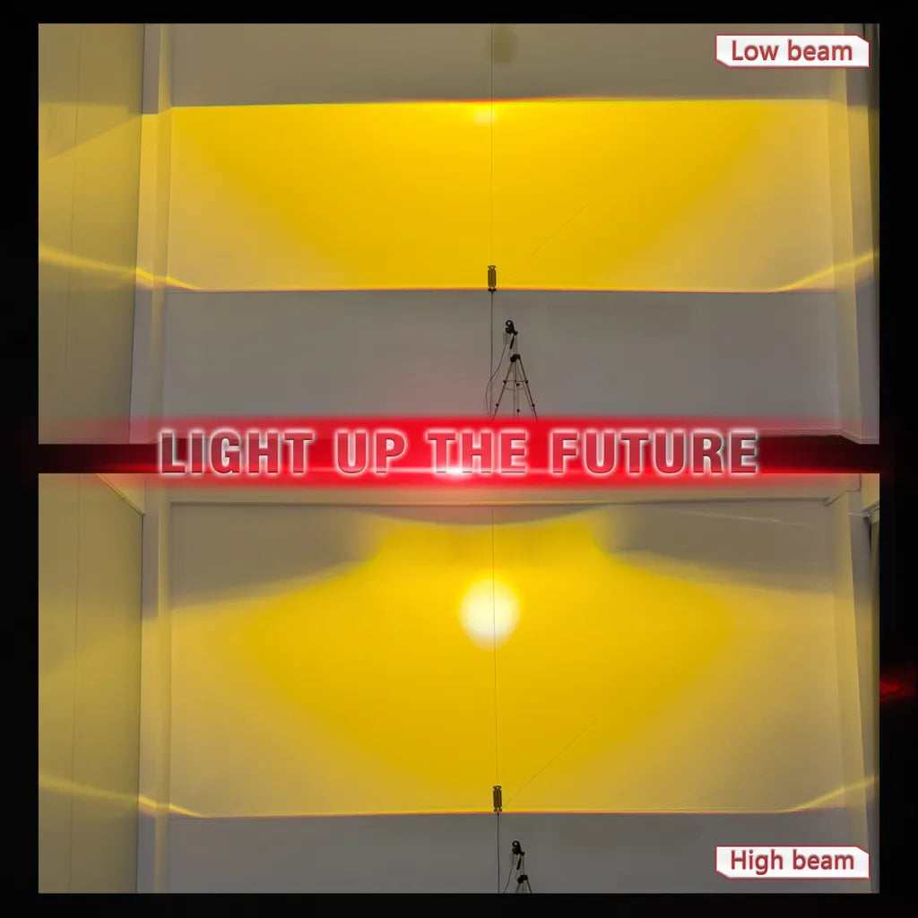 AES FX-3 dual reflector fog light 3000K amber beam test