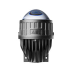 AES FX-3 reflector fog lamp front dome lens view