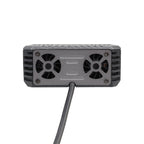 AES NV-5 auxiliary lens rear dual fan cooling view
