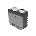 AES NV-5 motorcycle auxiliary light side angle view