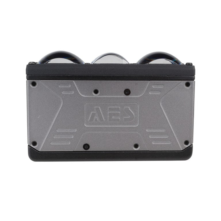 AES NV-8 auxiliary light rear housing view