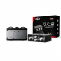 AES NV-8 bi-laser auxiliary headlight projector with packaging box