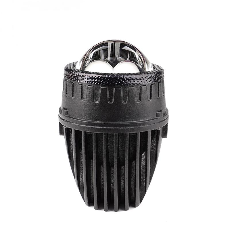 AES Q2M fog light projector standalone front view