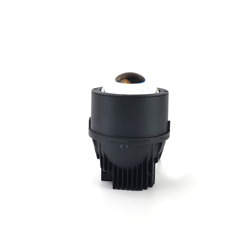 AES Q8 3 inch bi-LED fog lamp front dome view
