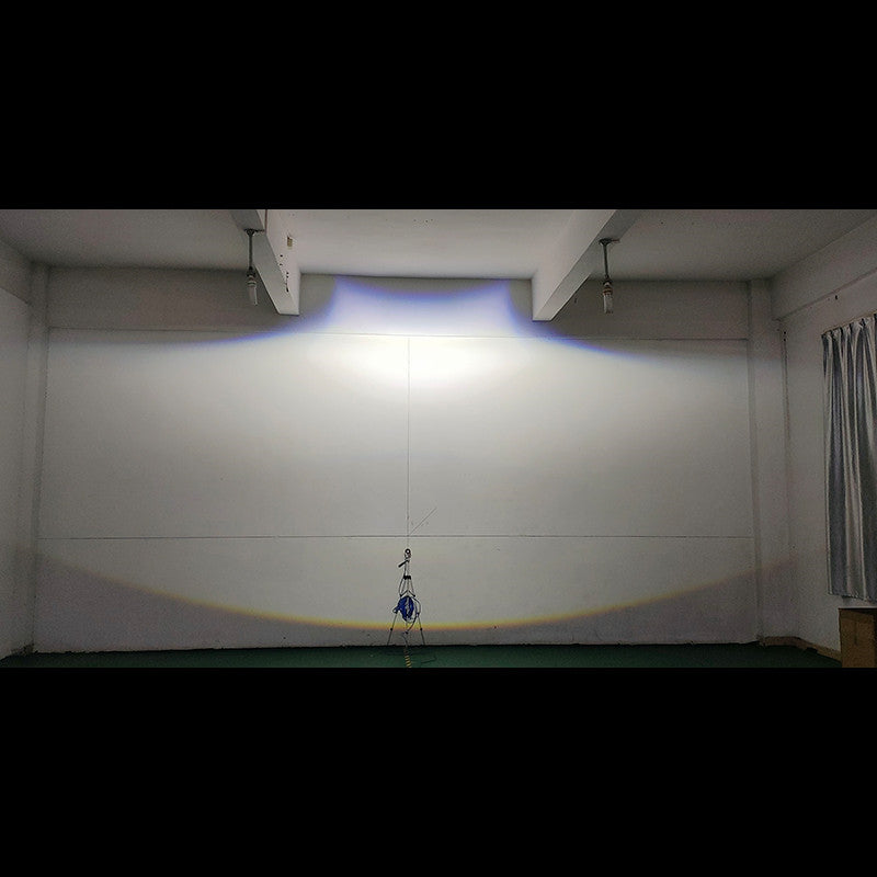 AES Q8 3 inch fog light projector high beam pattern test