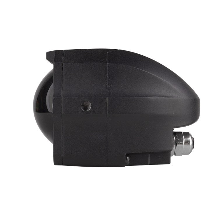 Side profile view of Warrior-2 1.5 inch Bi-LED auxiliary light housing